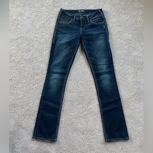 Silver Brand—Women's Deep Blue Jeans